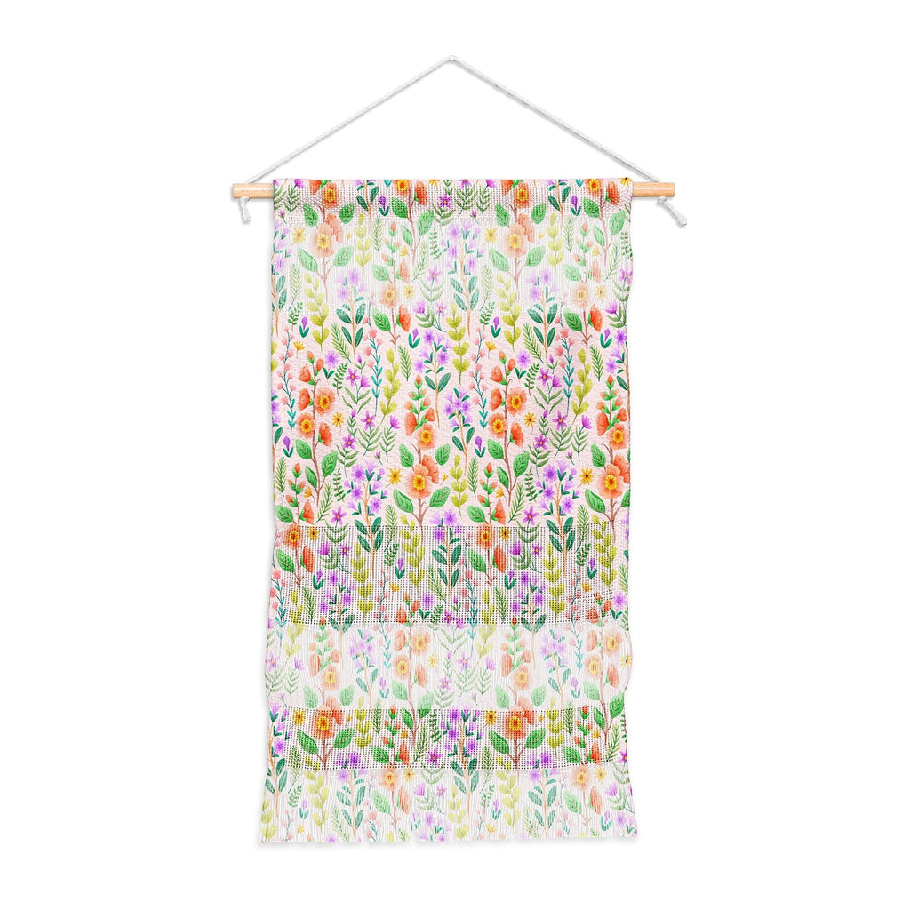 Pimlada Phuapradit Ditsy Spring Floral Wall Hanging Portrait