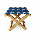 DENY Designs Starred Preamble Folding Stool