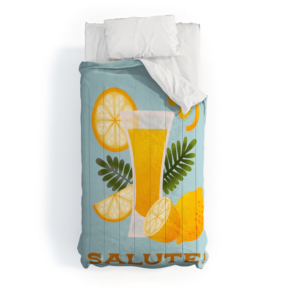 Jessica Molina Limoncello Cocktail Comforter
