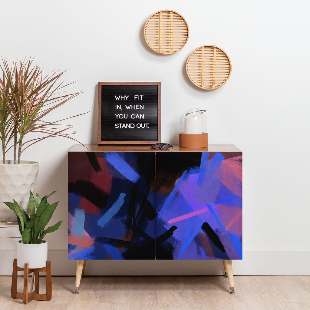 83 Oranges Midnight Sparks Credenza
