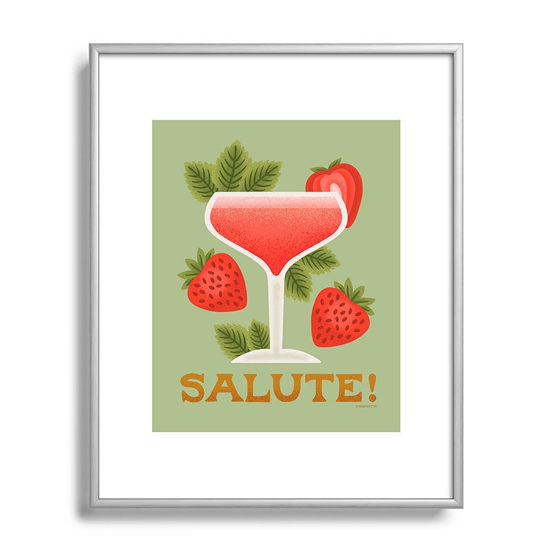 Jessica Molina Rossini Metal Framed Art Print