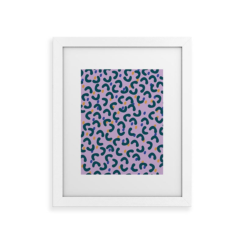 Camilla Foss Pebbles Mix Framed Art Print