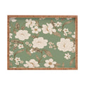Gabriela Fuente Olive Floral Roberta Rectangular Tray