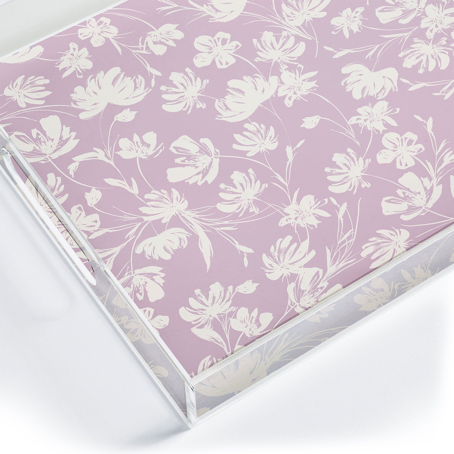 Gabriela Fuente Martine Lilac Acrylic Tray