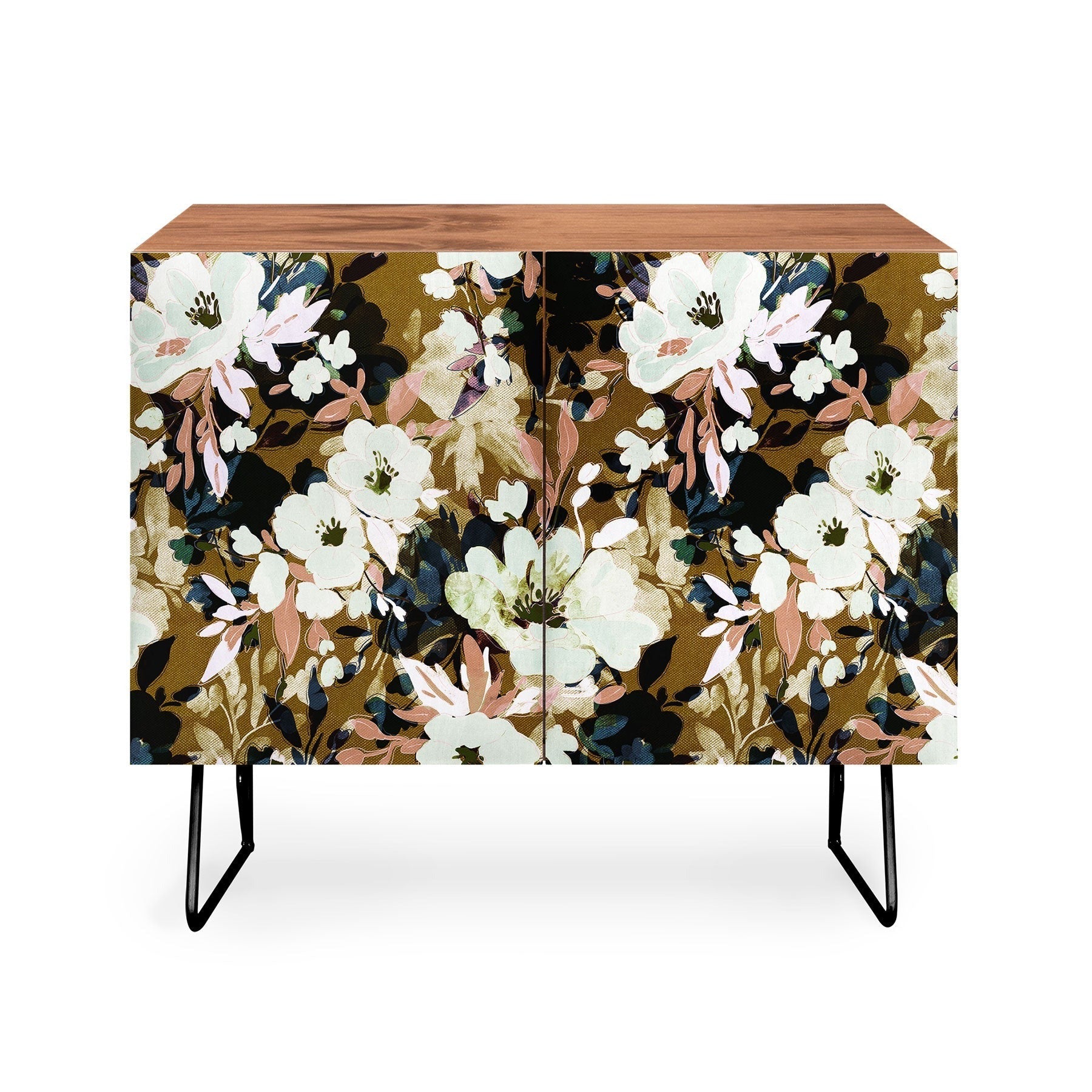 Marta Barragan Camarasa Romantic Floral Fusion Credenza