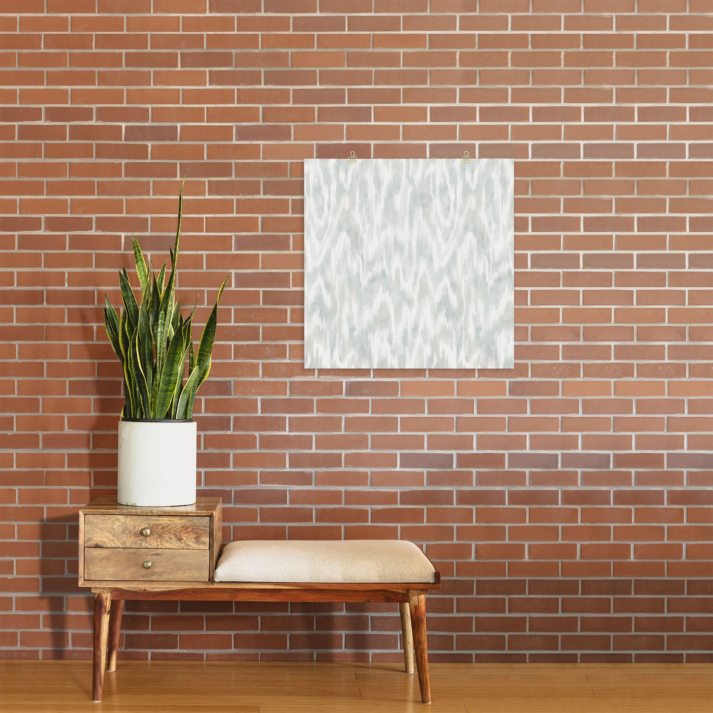 Jacqueline Maldonado Watercolor Wood Grain Art Print