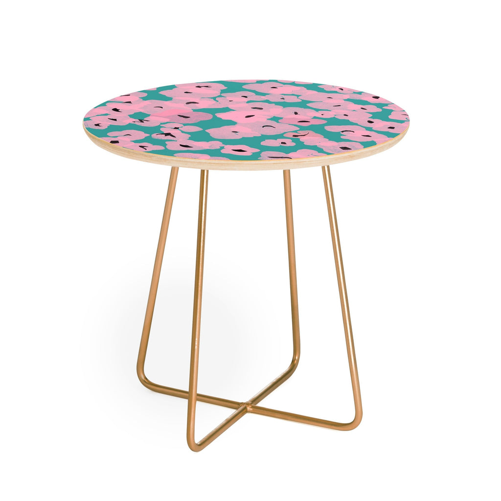 Garima Dhawan hydrangea 14 Round Side Table