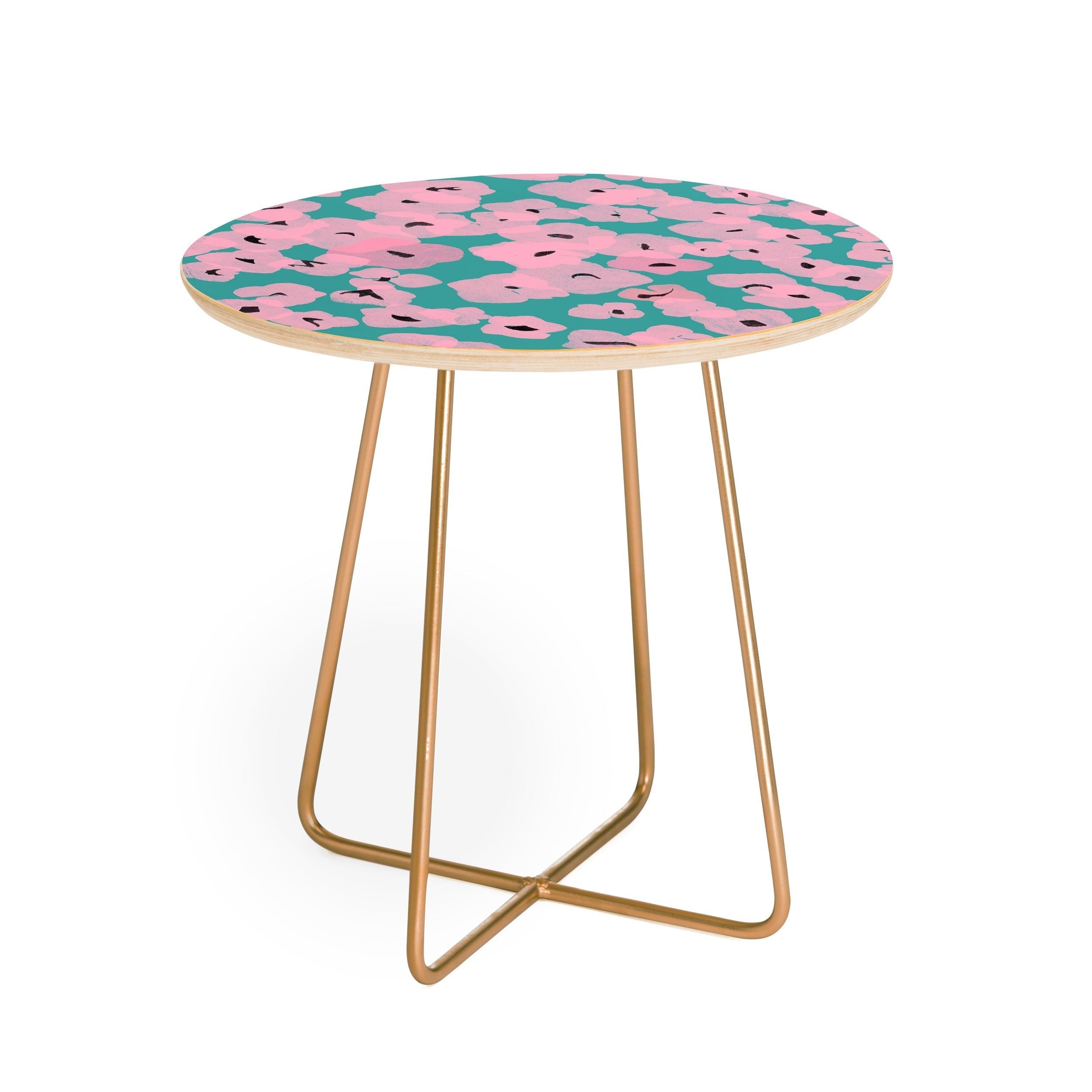Garima Dhawan hydrangea 14 Round Side Table