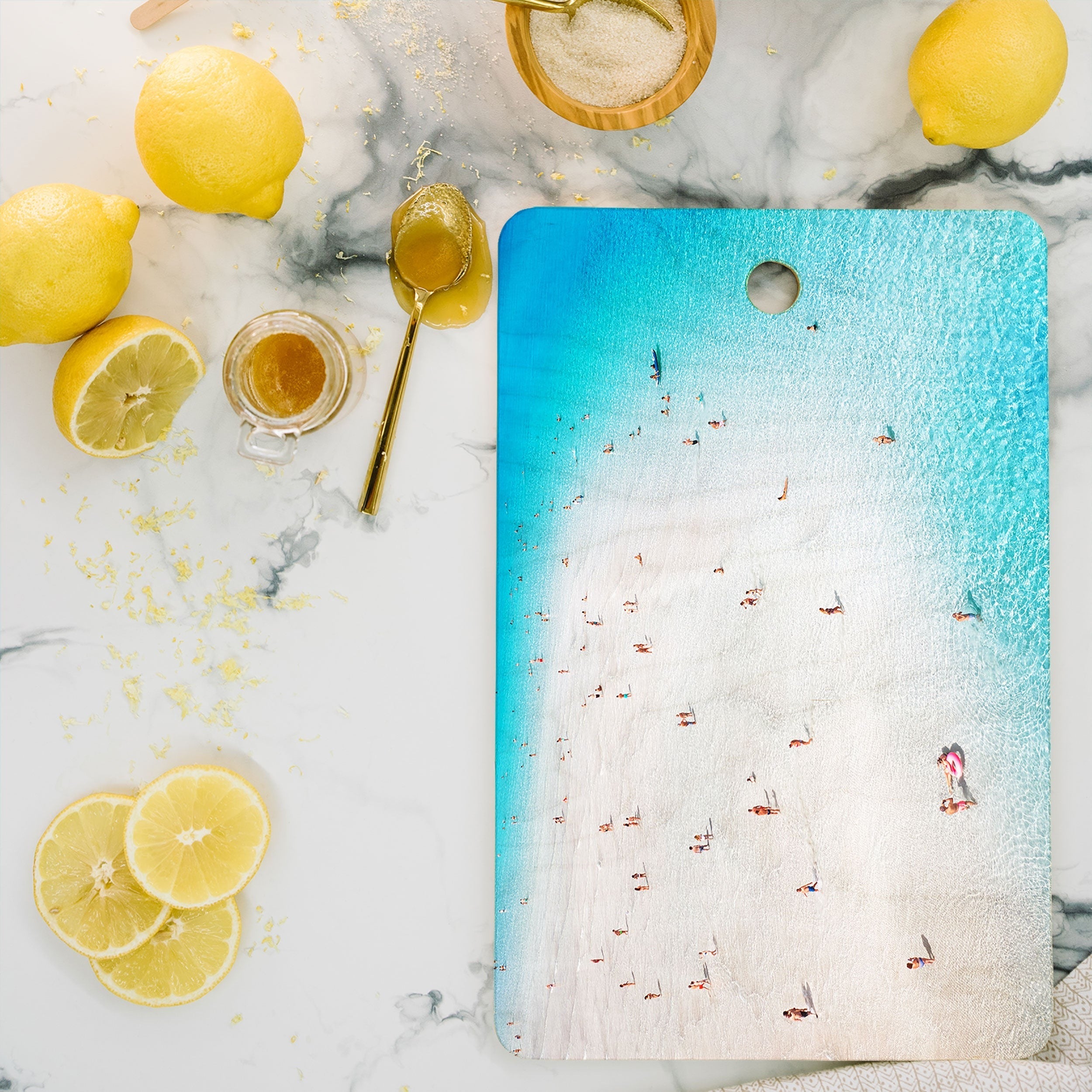 Gal Design Beach Daydream Cutting Board Rectangle