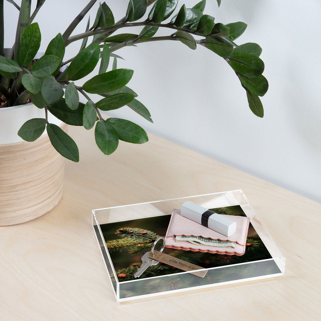 Hannah Kemp Spruce Tips Acrylic Tray