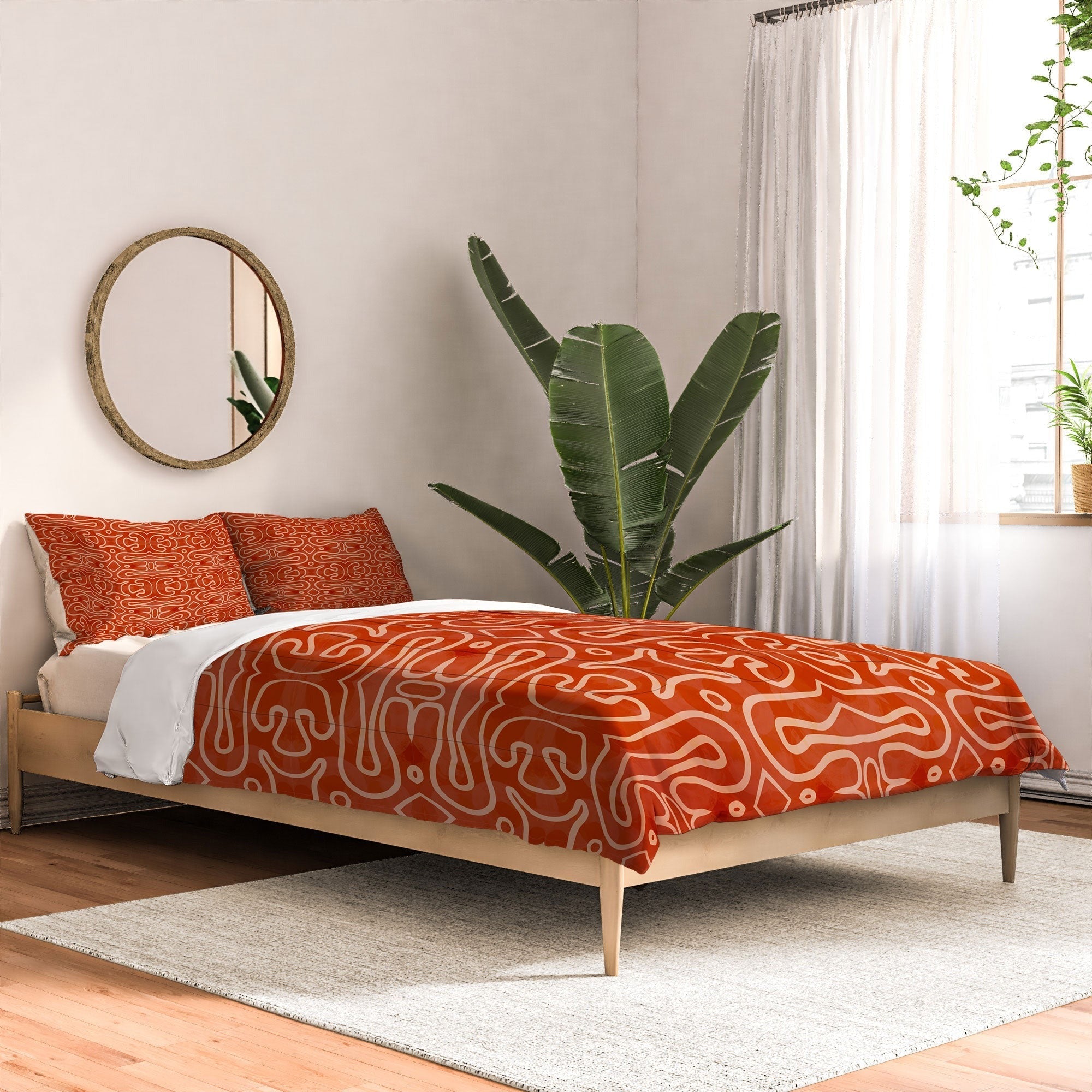 Mirimo Venexiana Burnt Orange Comforter