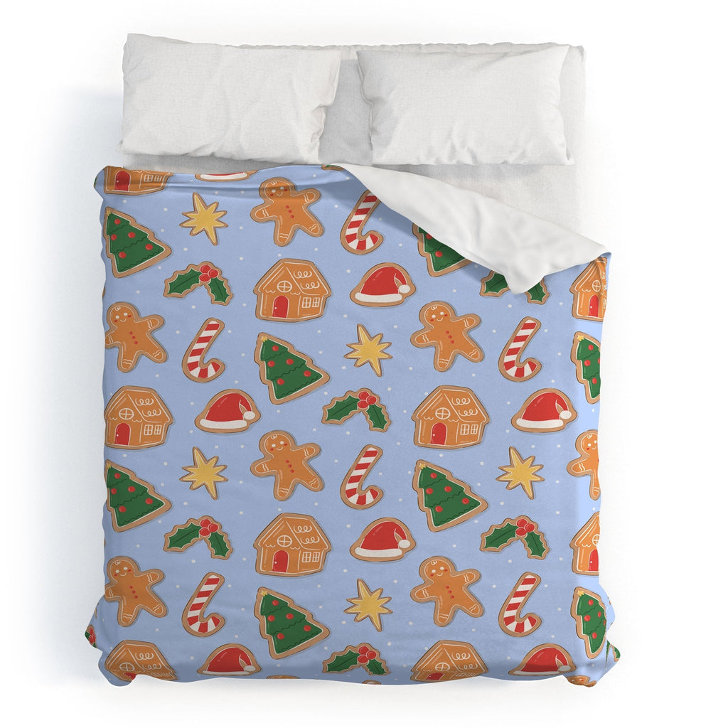 Love_Ryming Christmas Cookies Duvet Cover