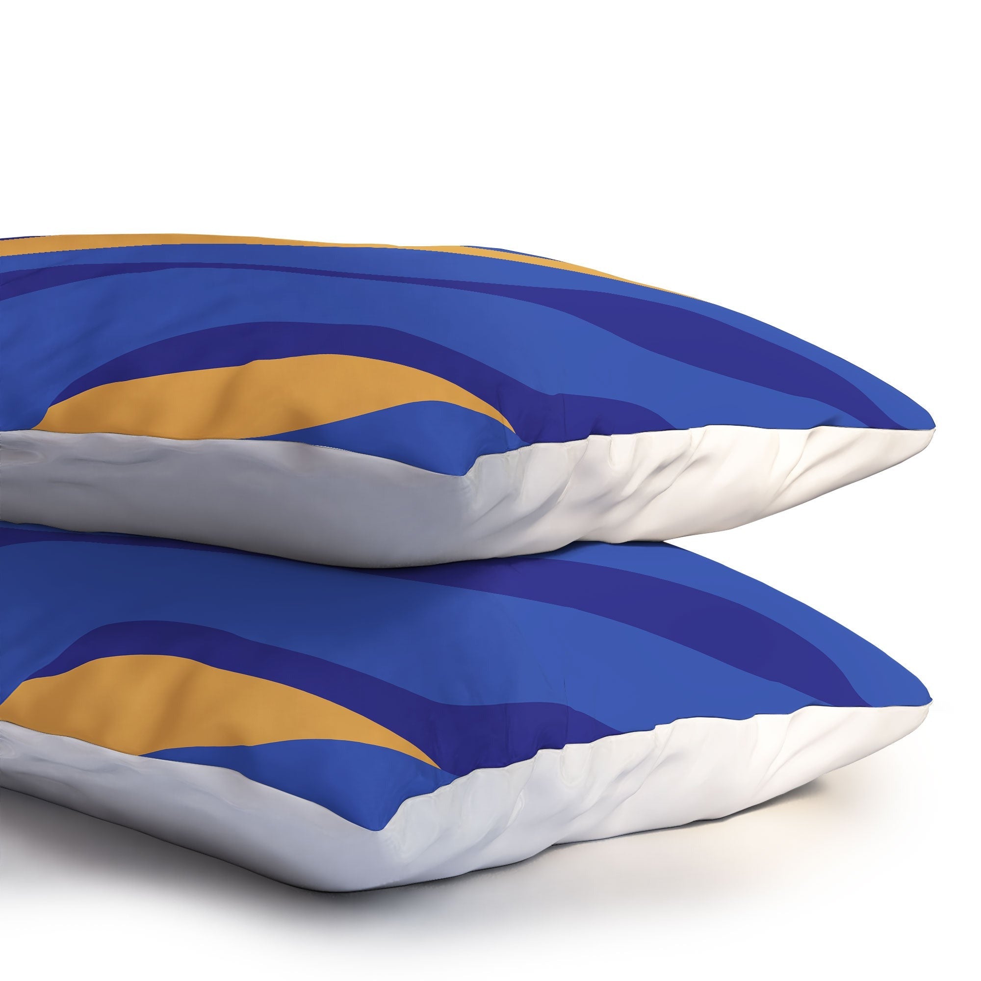 Camilla Foss Pebbles in Stream Pillow Shams