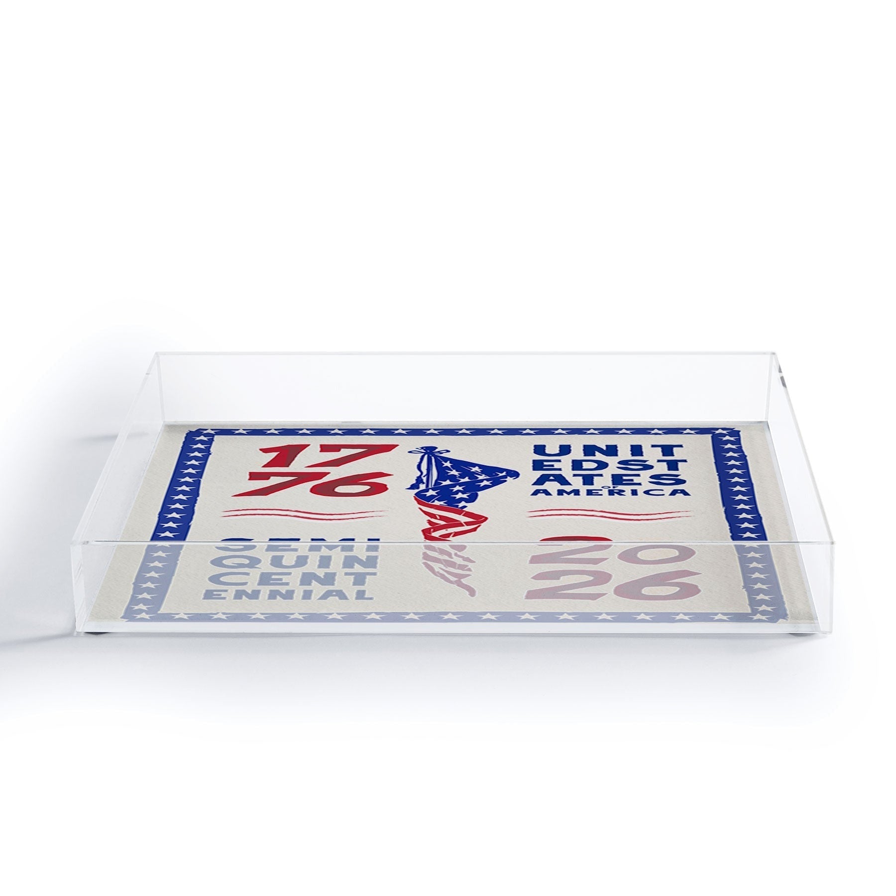 DENY Designs Retro 76 26 Acrylic Tray