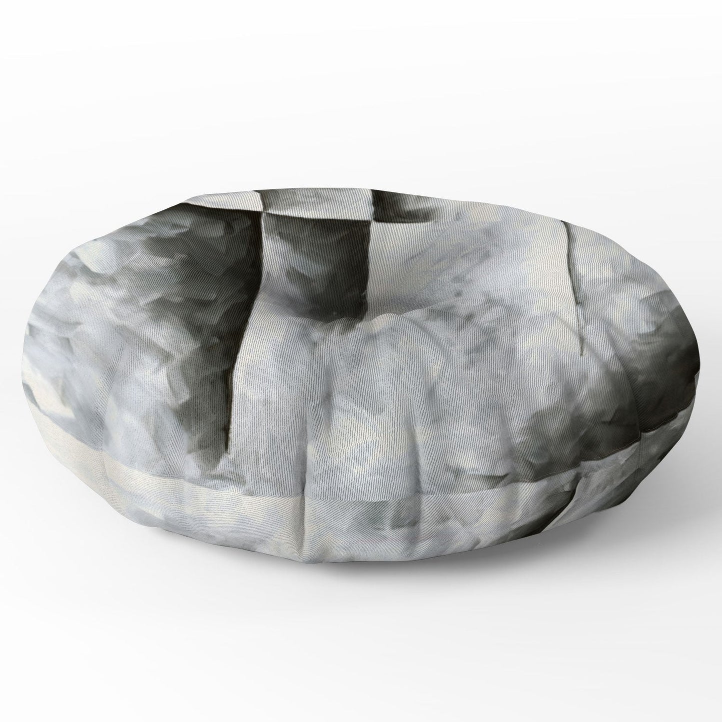 Madart Inc. Burnished IV Floor Pillow Round
