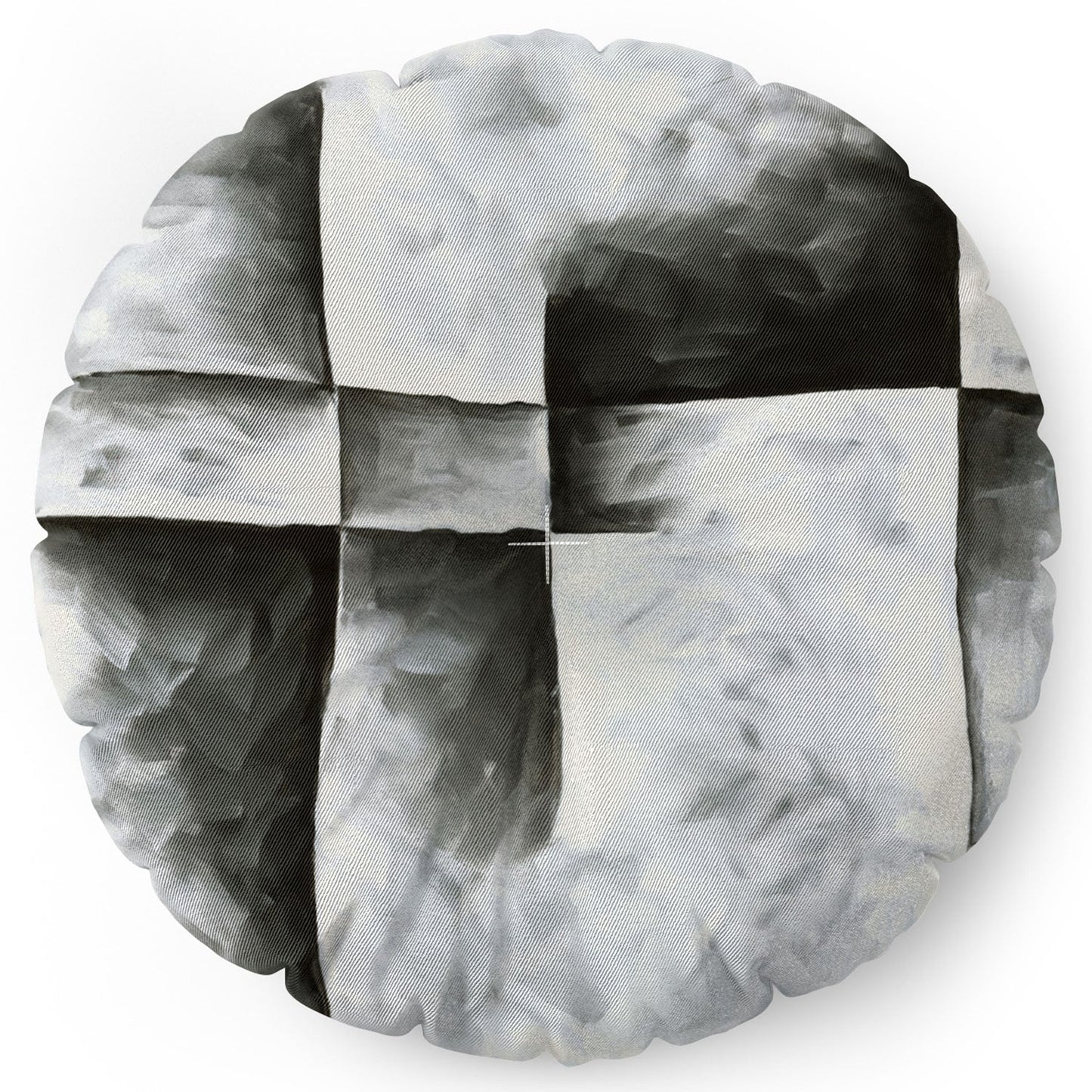 Madart Inc. Burnished IV Floor Pillow Round