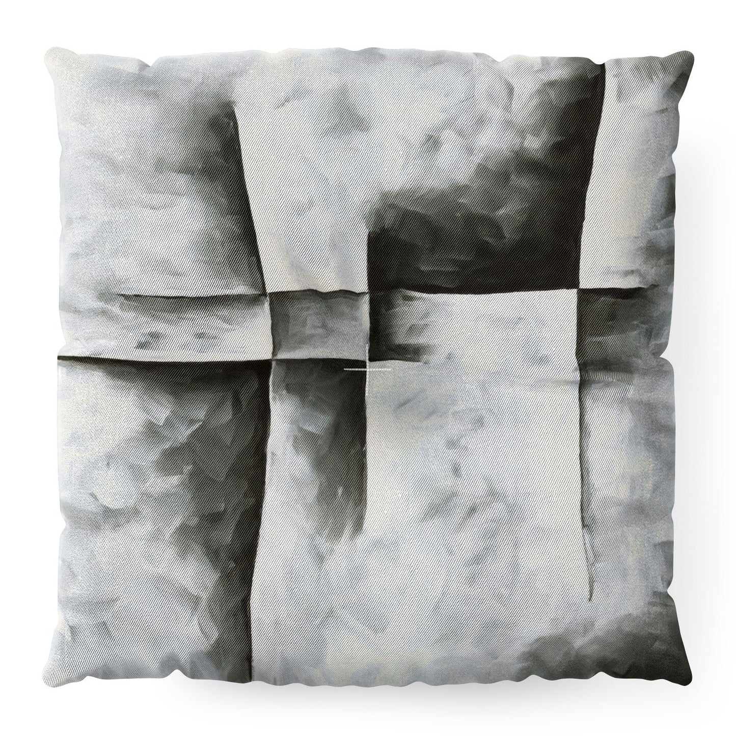 Madart Inc. Burnished IV Floor Pillow Square