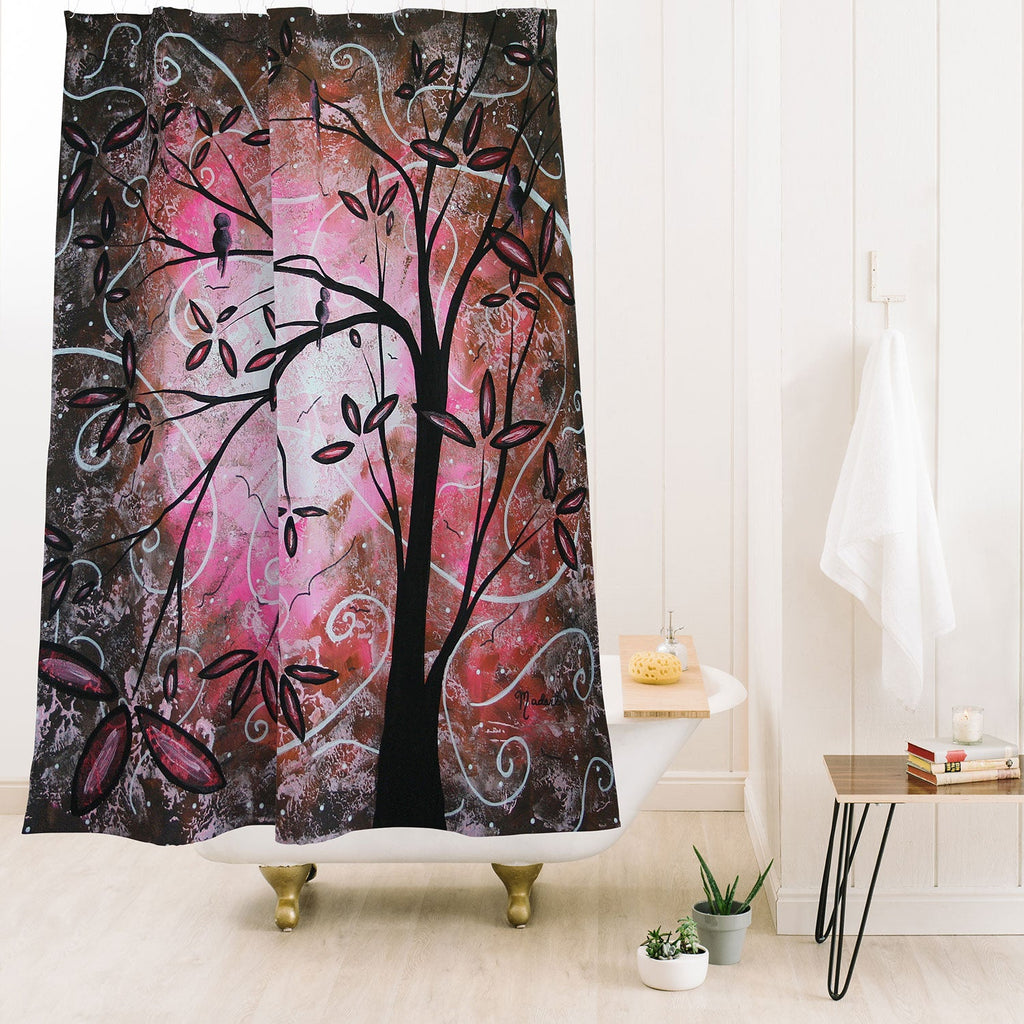 Madart Inc. Cherry Blossoms Shower Curtain