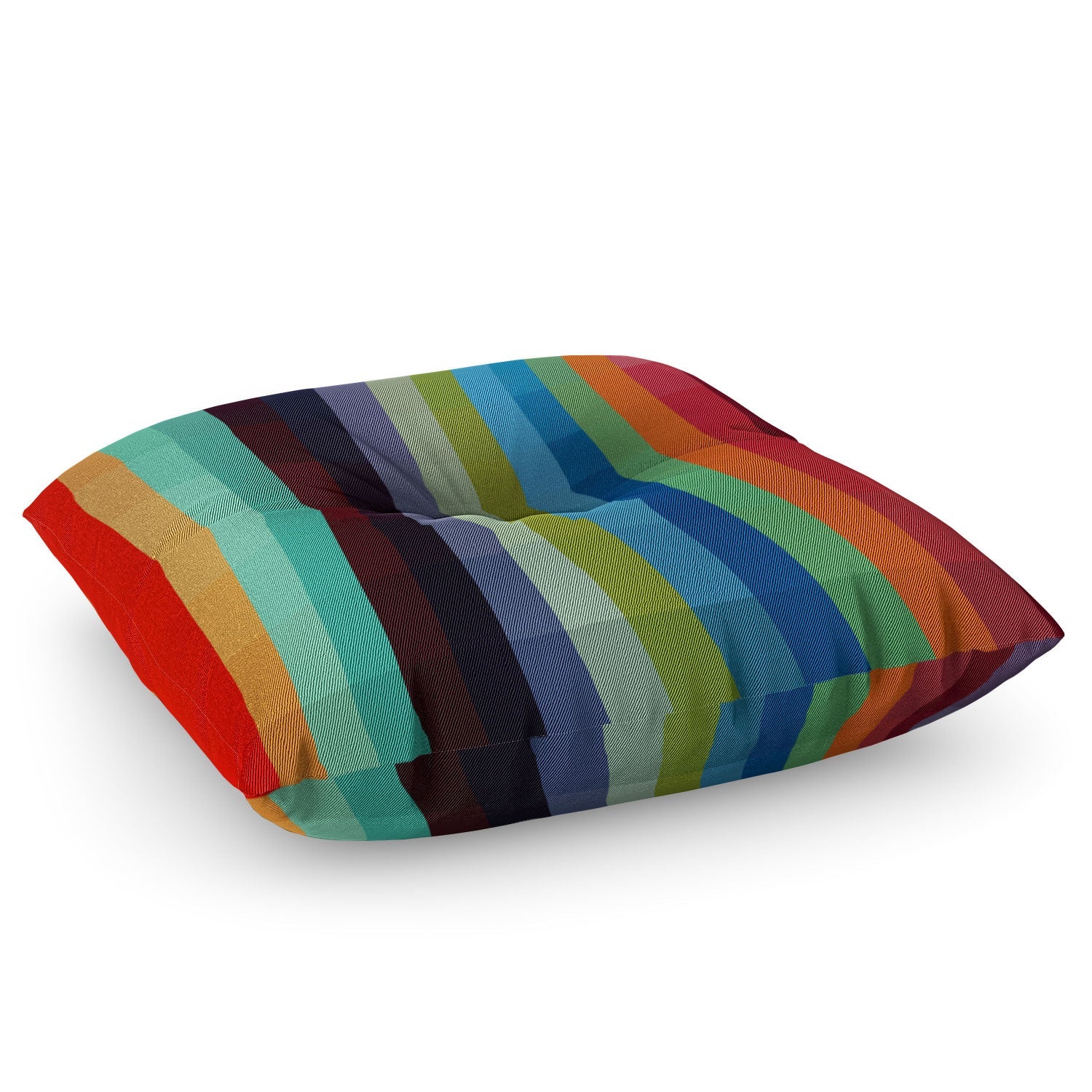 Madart Inc. City Colors Floor Pillow Square