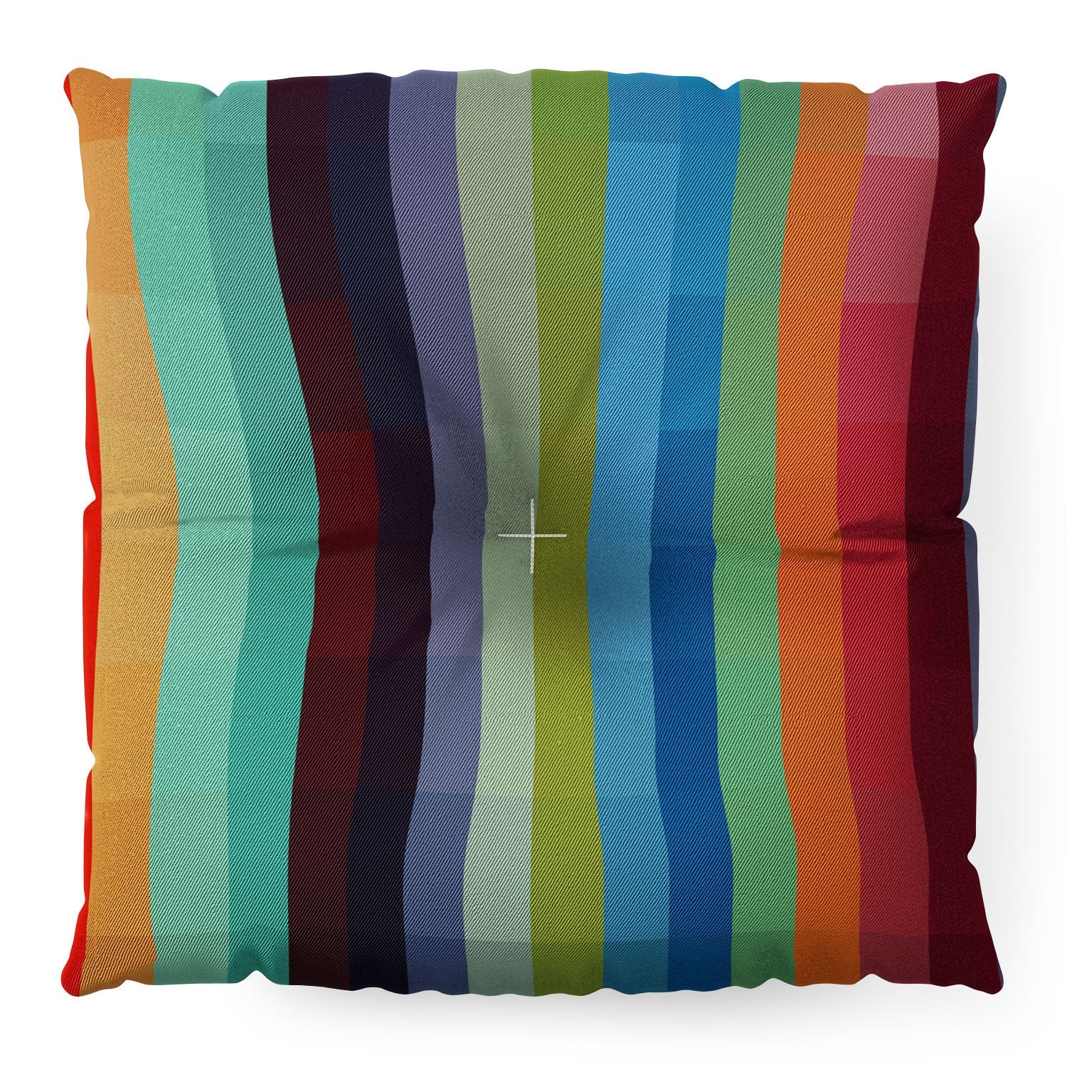 Madart Inc. City Colors Floor Pillow Square