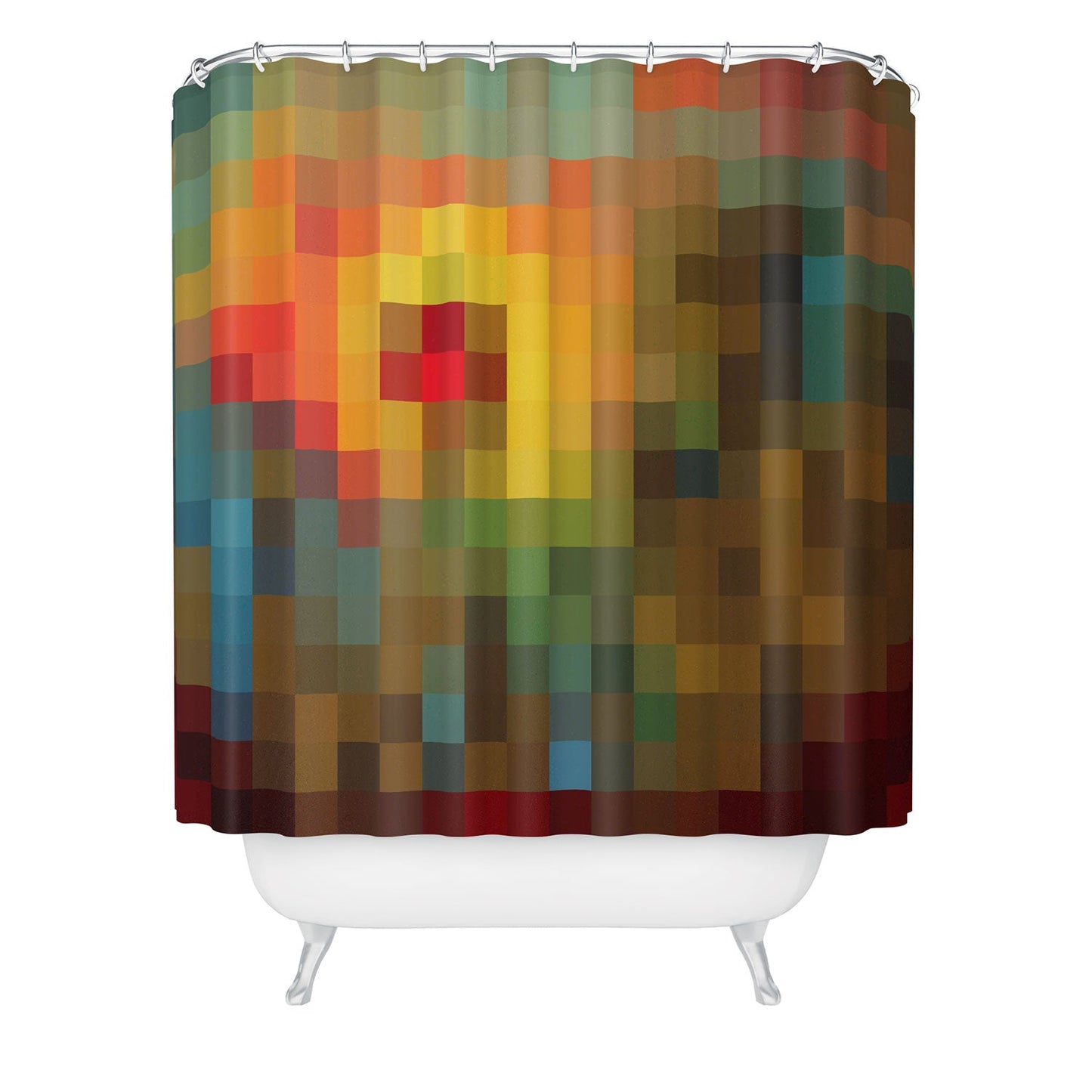 Madart Inc. Glorious Colors Shower Curtain