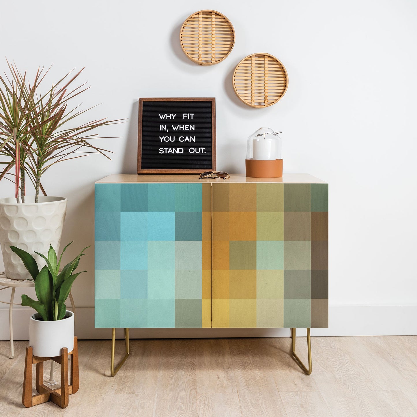 Madart Inc. Refreshing 2 Credenza