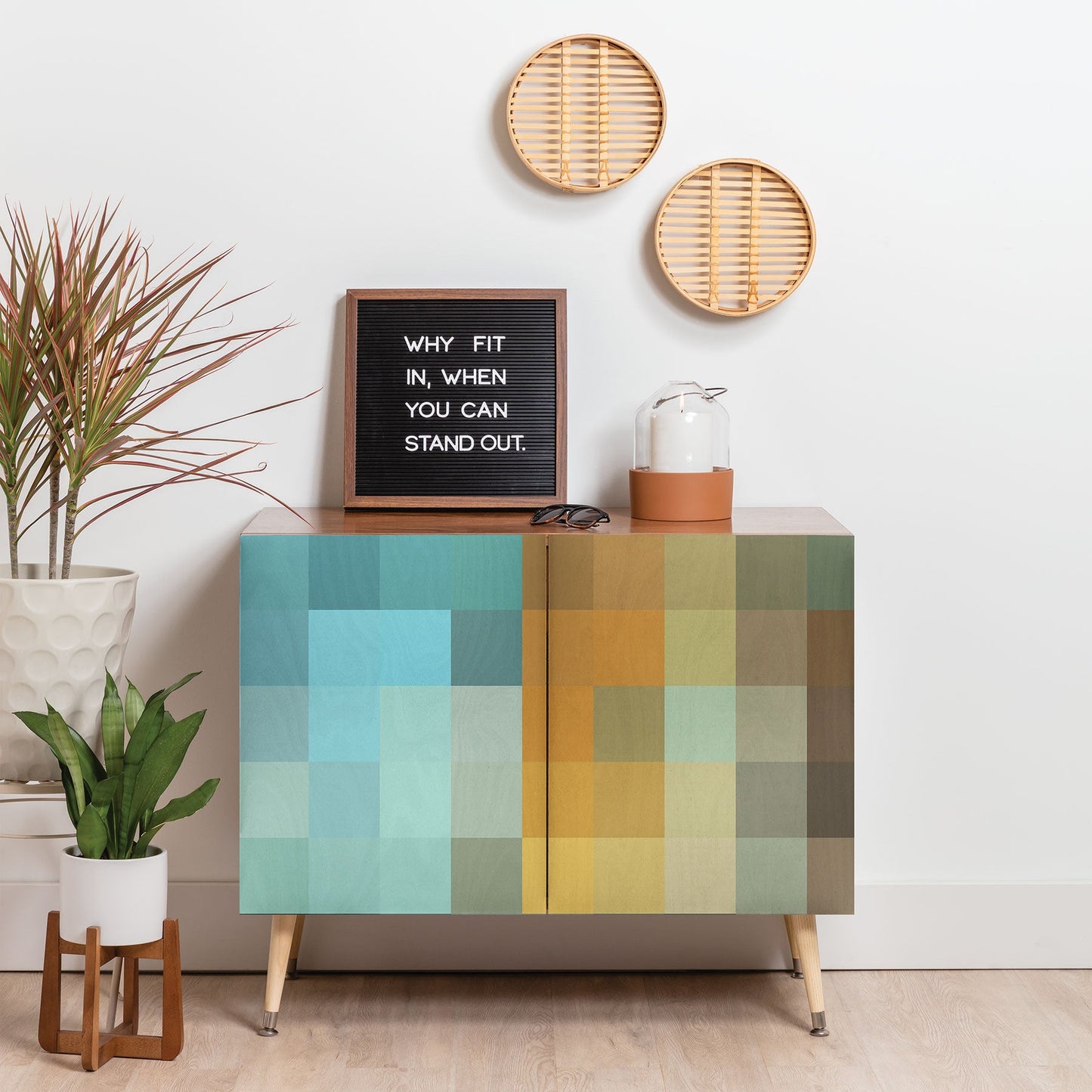 Madart Inc. Refreshing 2 Credenza