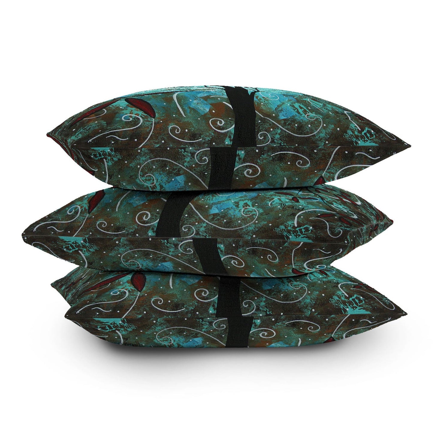 Madart Inc. Romantic Evening Throw Pillow