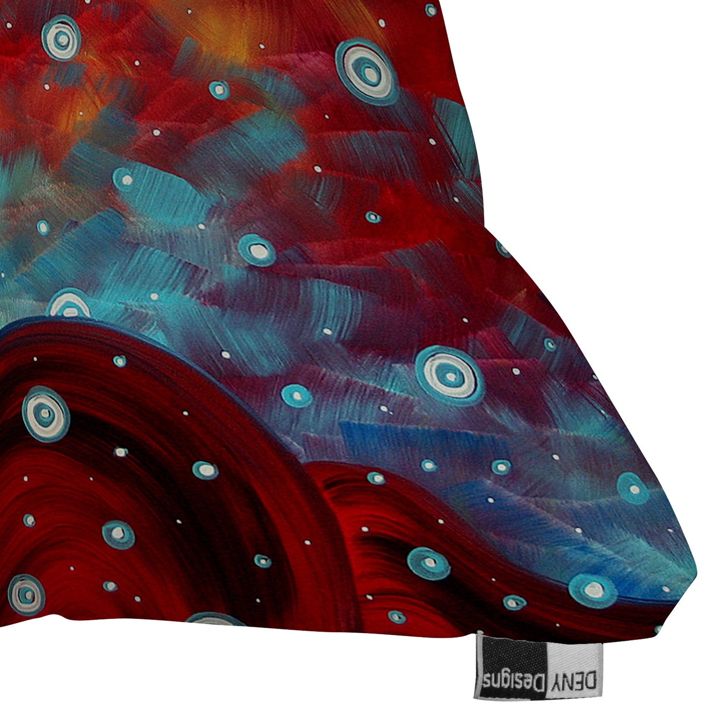 Madart Inc. Summer Snow Throw Pillow