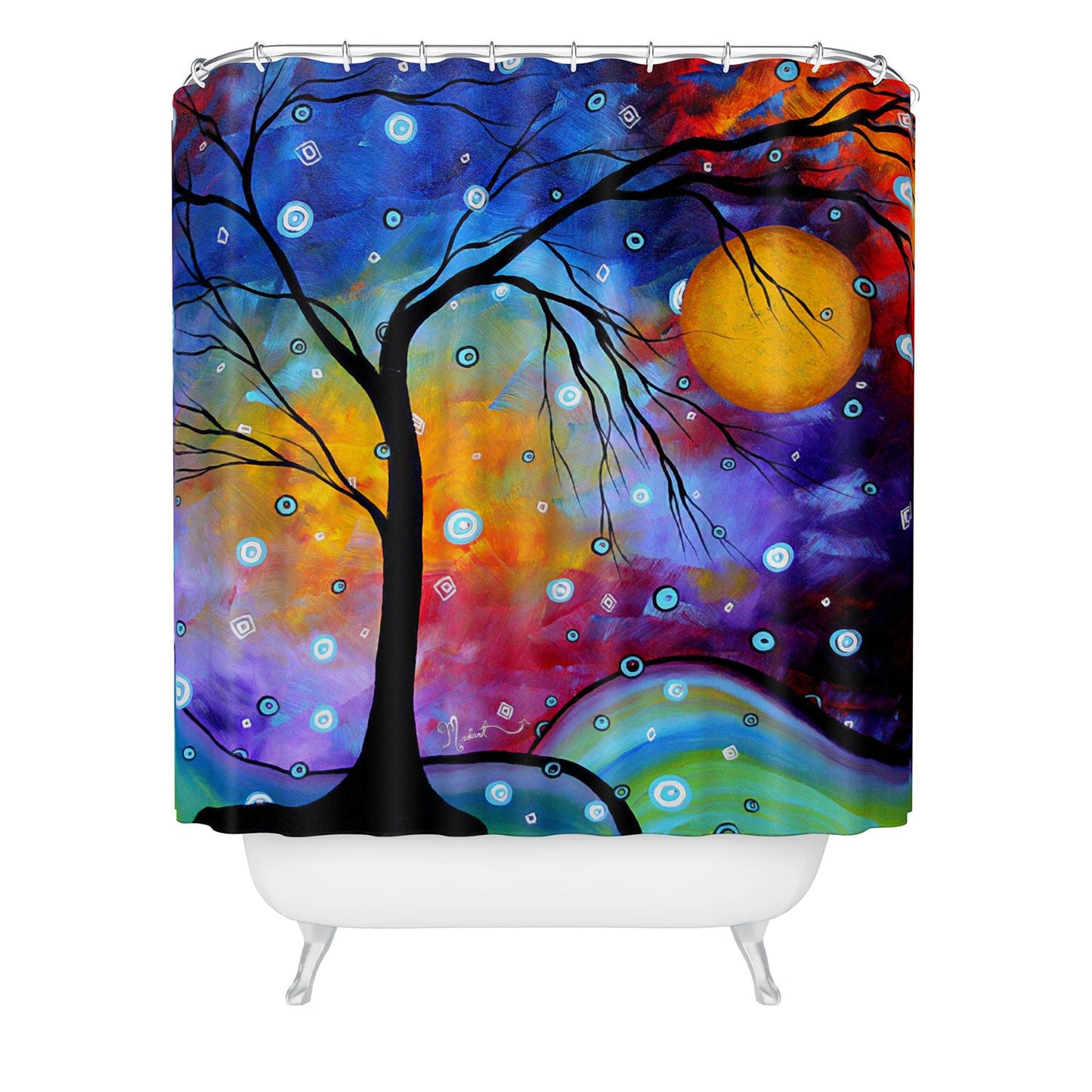 Madart Inc. Winter Sparkle Shower Curtain