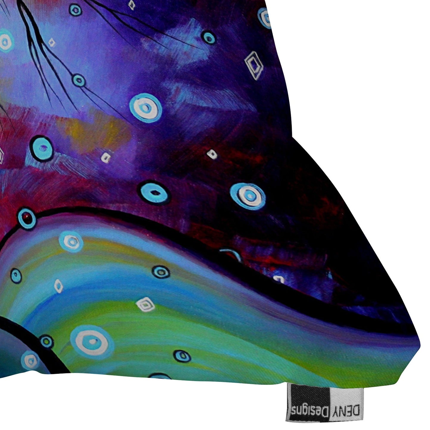 Madart Inc. Winter Sparkle Throw Pillow