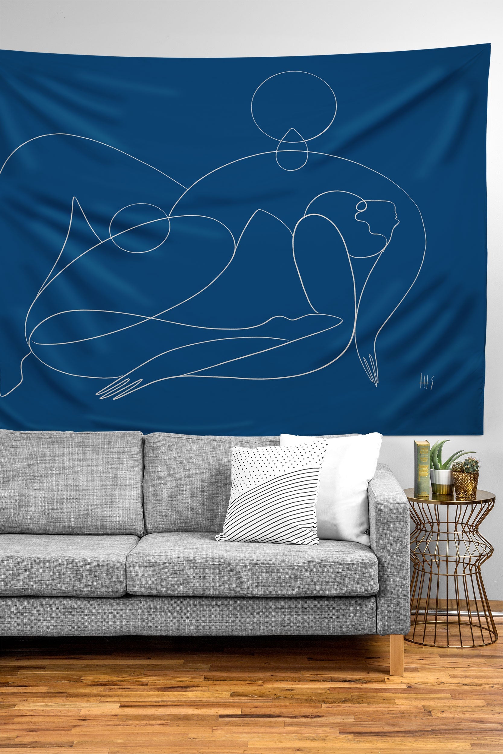 Maggie Stephenson tidal wave Tapestry