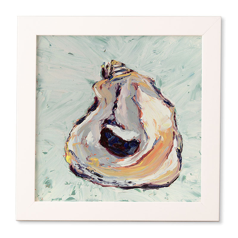 Magladry art studio Oyster shell Framed Wall Art