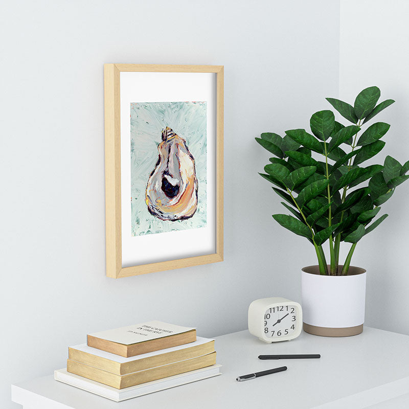 Magladry art studio Oyster shell Recessed Framing Rectangle
