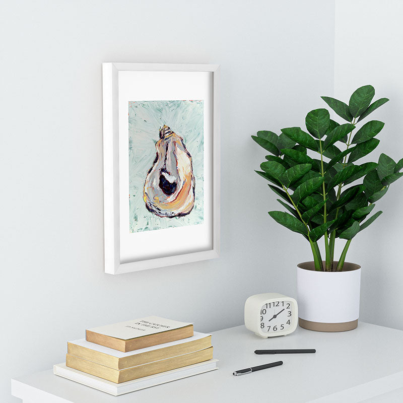 Magladry art studio Oyster shell Recessed Framing Rectangle