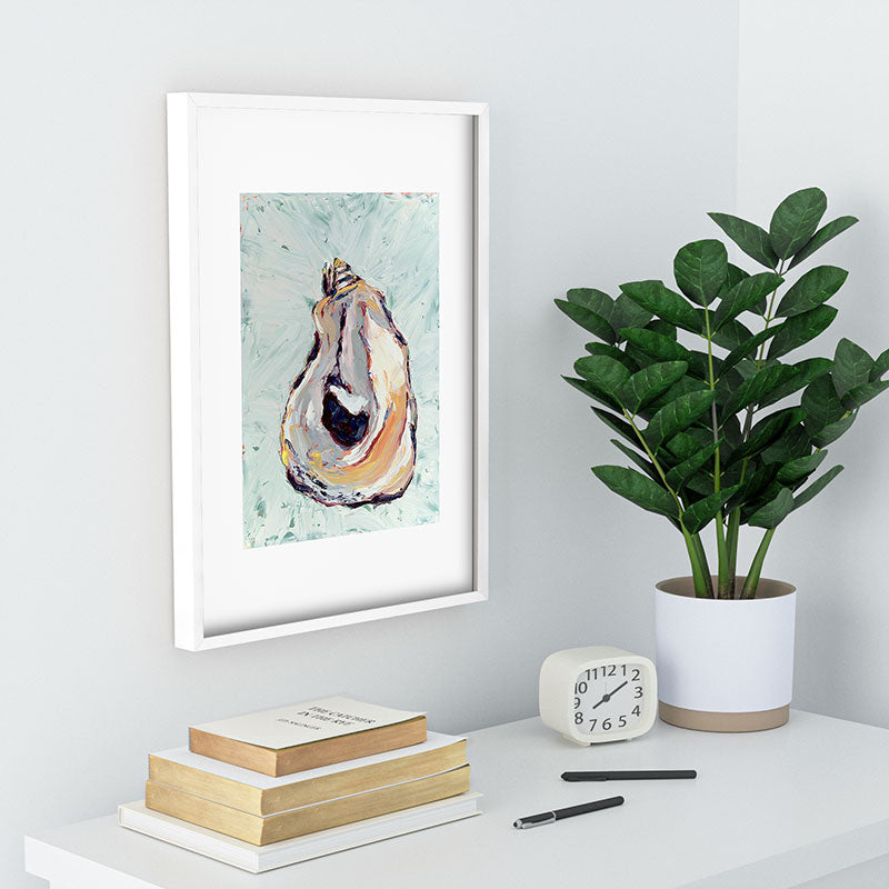 Magladry art studio Oyster shell Recessed Framing Rectangle