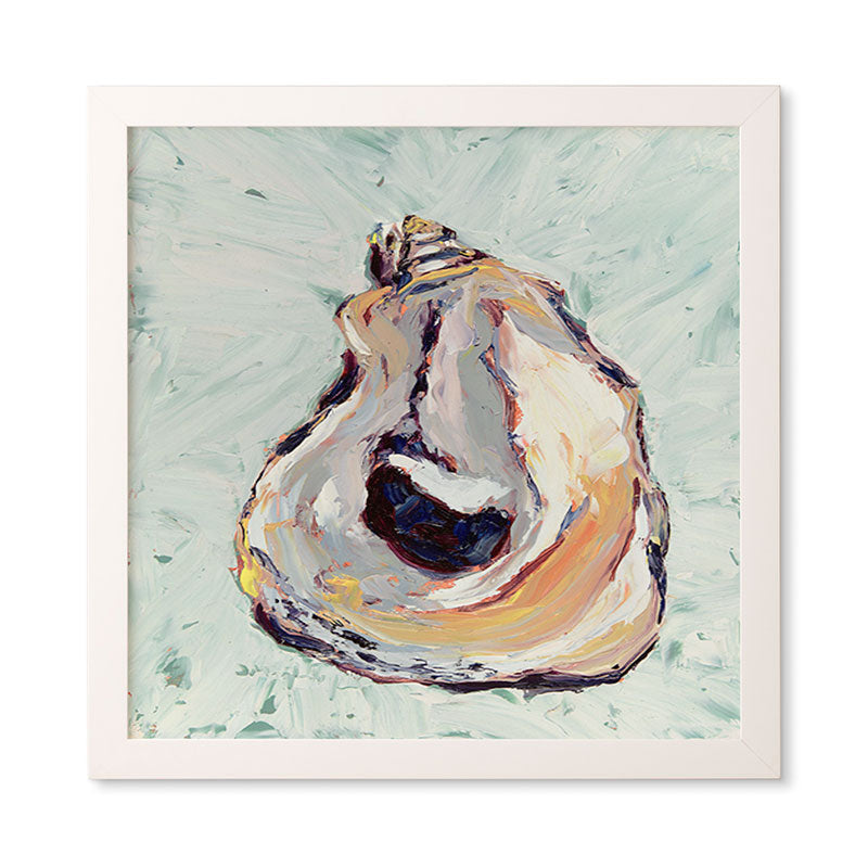 Magladry art studio Oyster shell Framed Wall Art