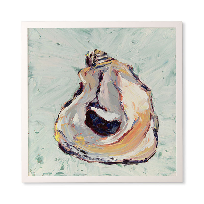 Magladry art studio Oyster shell Framed Wall Art