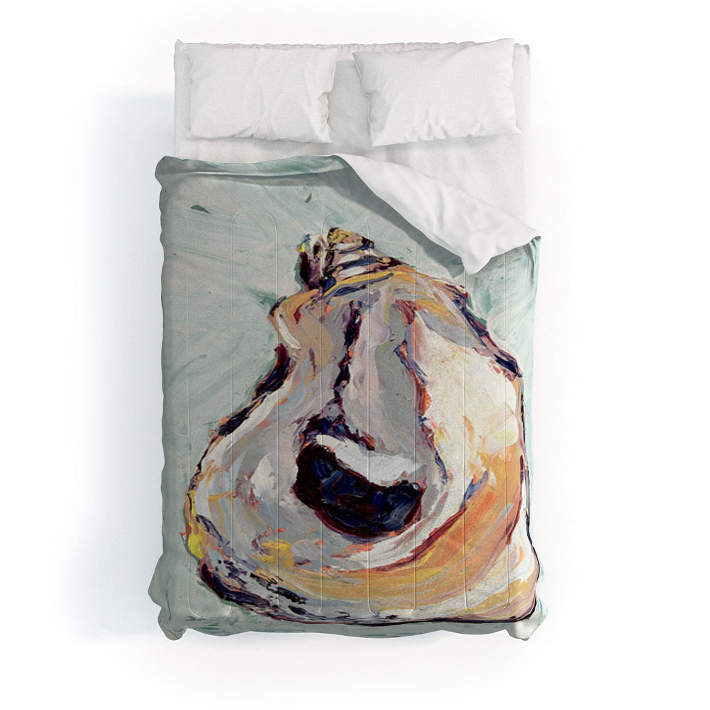 Magladry art studio Oyster shell Comforter
