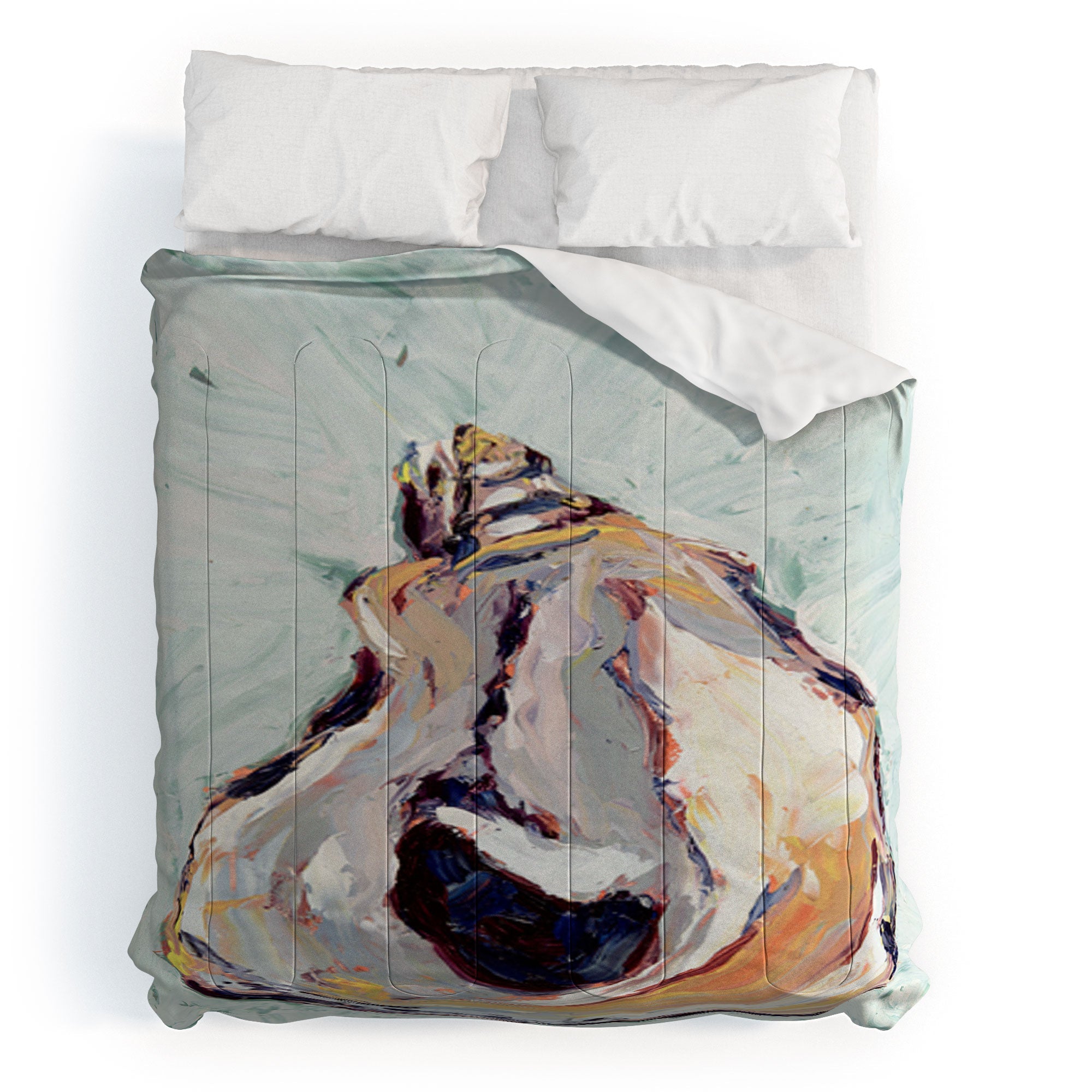 Magladry art studio Oyster shell Comforter