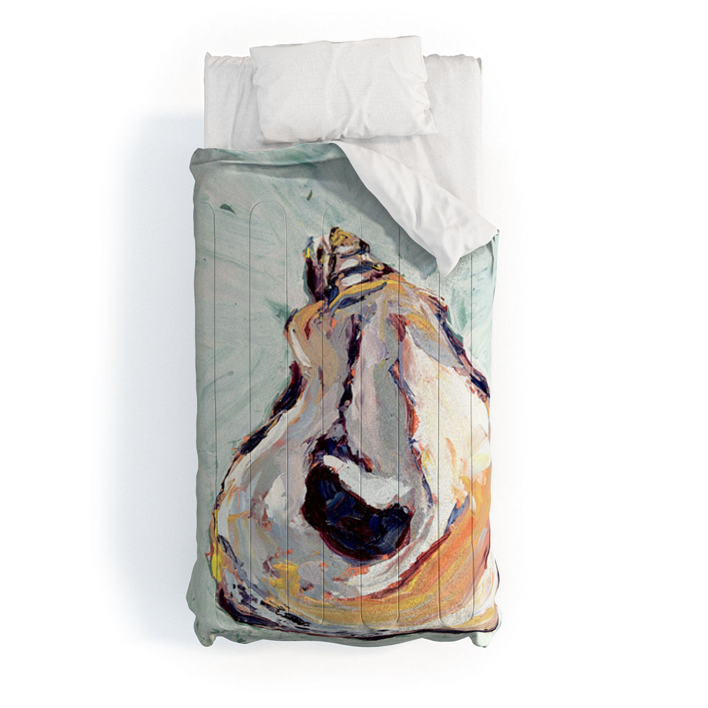 Magladry art studio Oyster shell Comforter