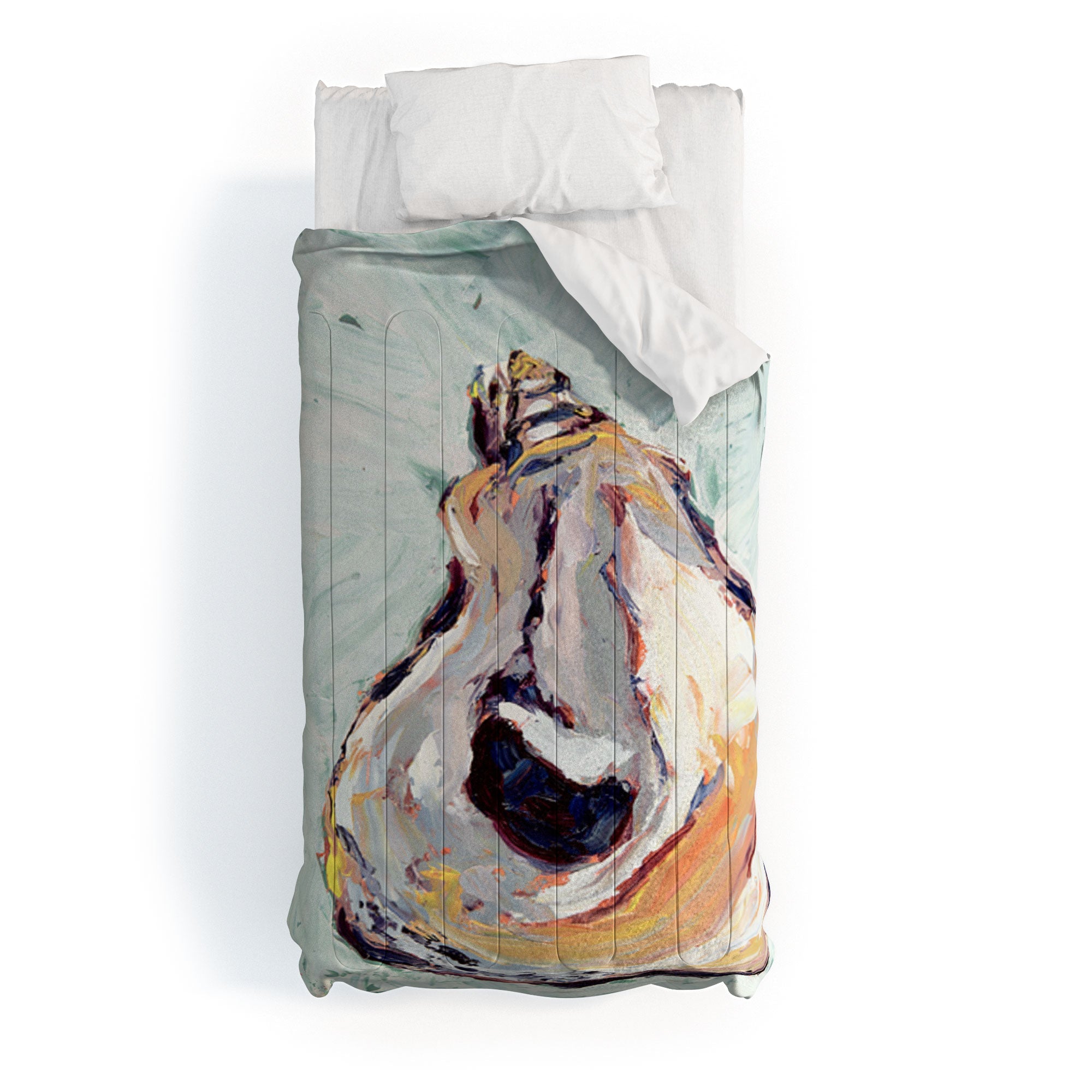 Magladry art studio Oyster shell Comforter
