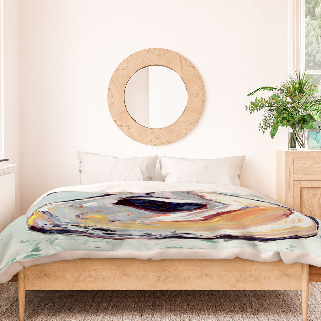 Magladry art studio Oyster shell Duvet Cover