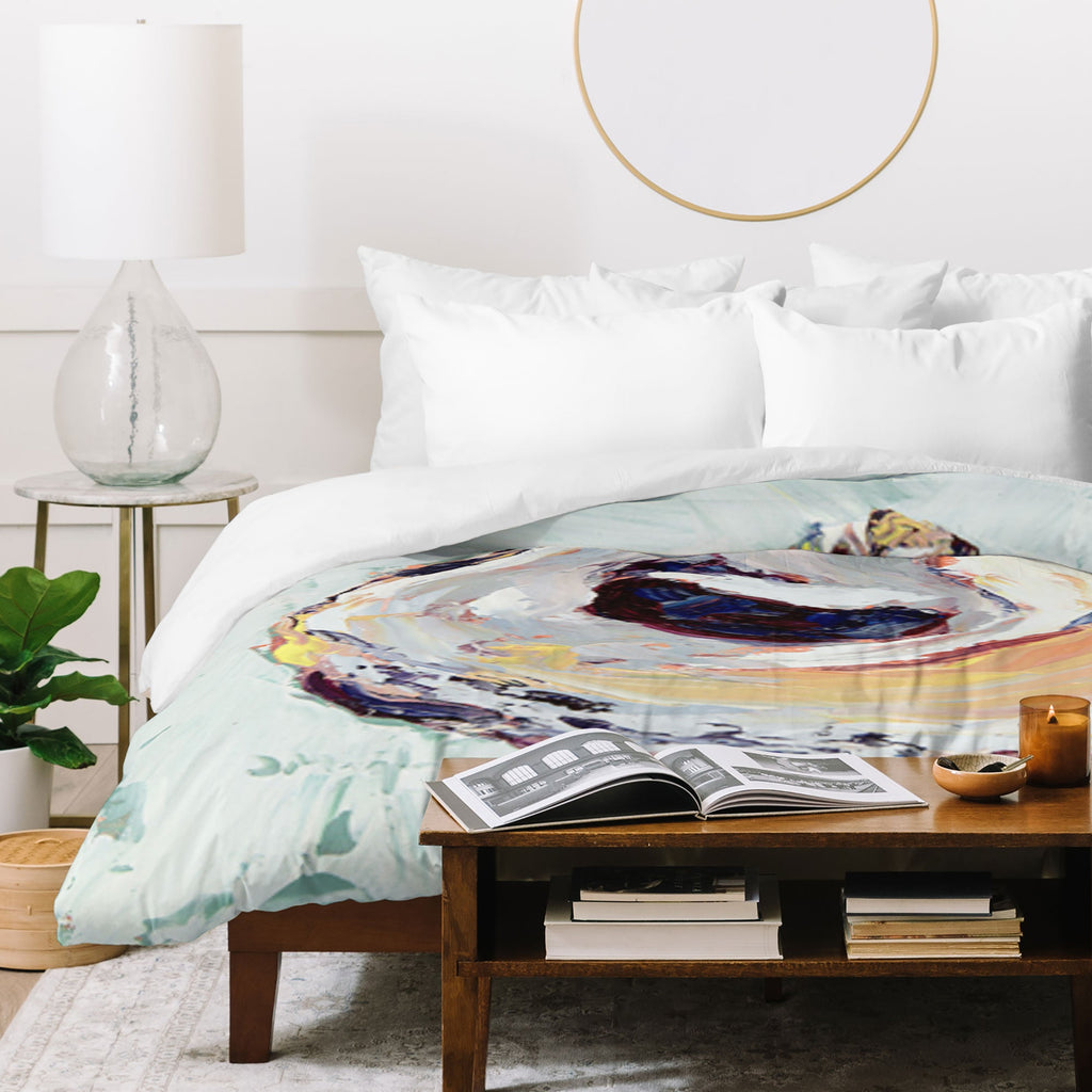 Magladry art studio Oyster shell Duvet Cover