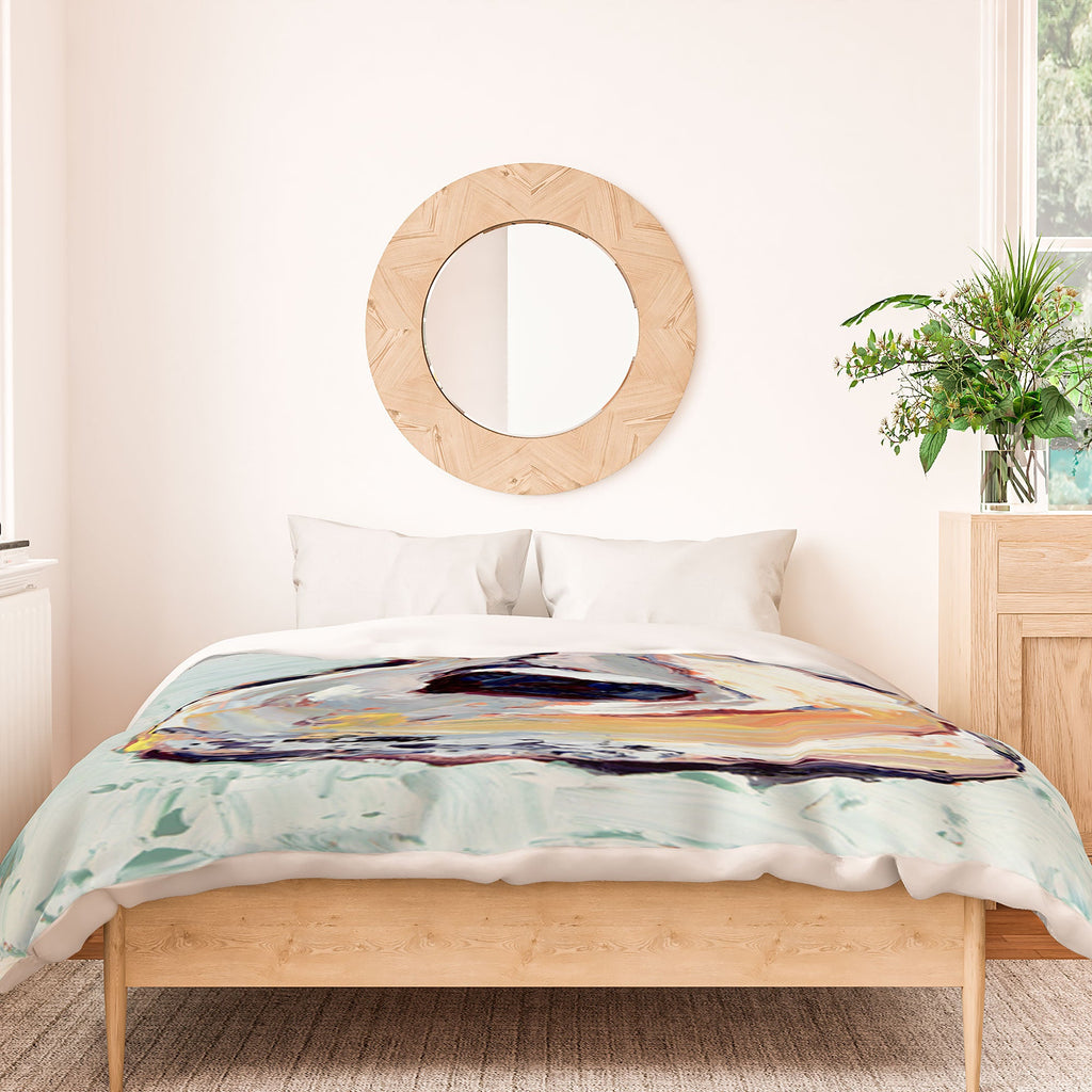 Magladry art studio Oyster shell Duvet Cover