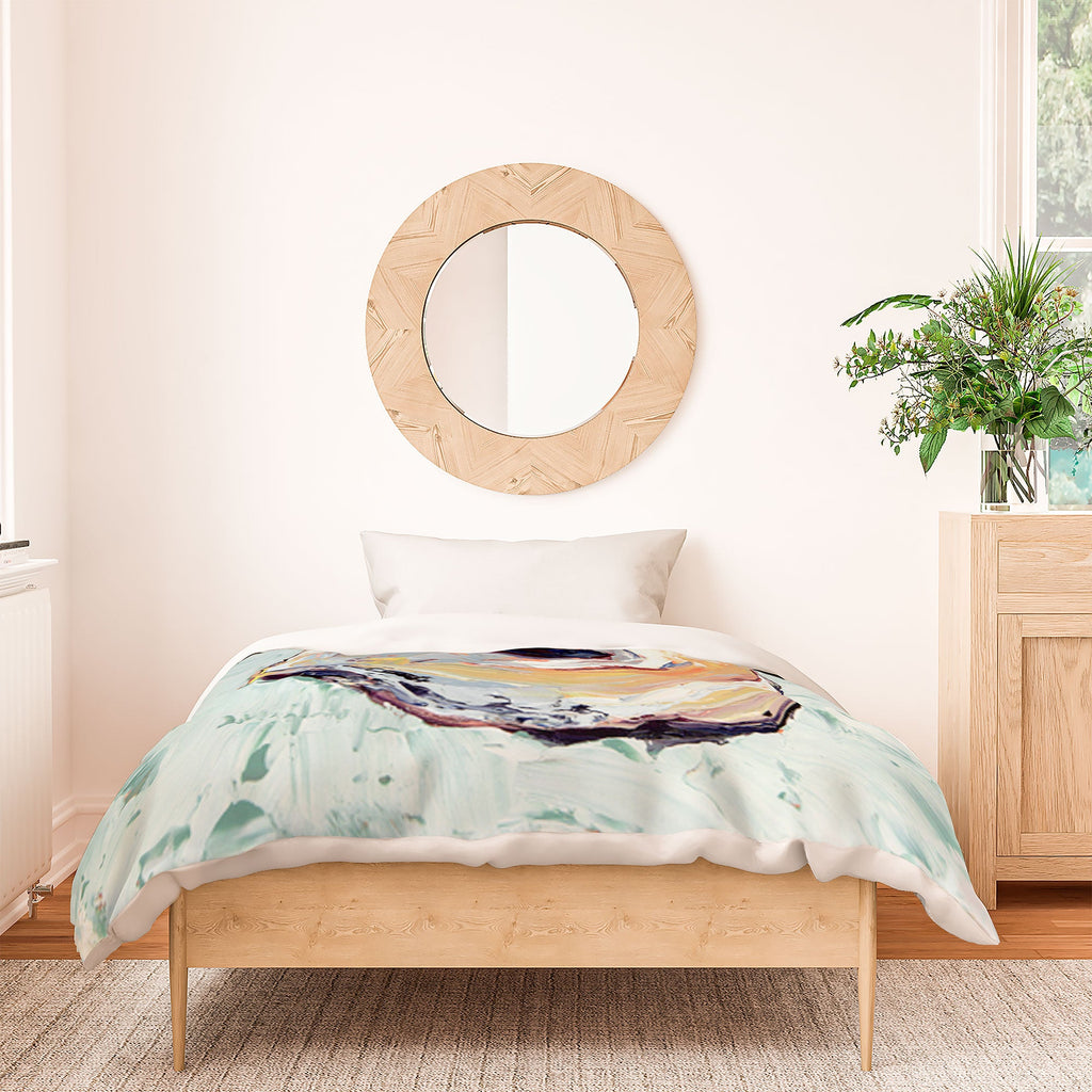 Magladry art studio Oyster shell Duvet Cover