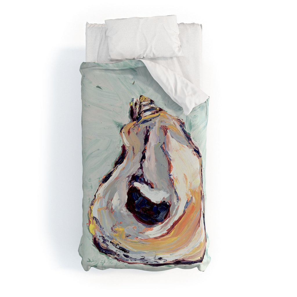 Magladry art studio Oyster shell Duvet Cover