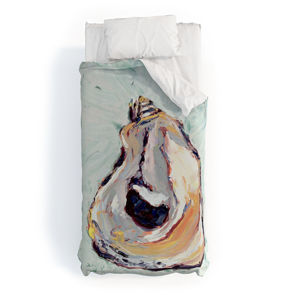 Magladry art studio Oyster shell Duvet Cover