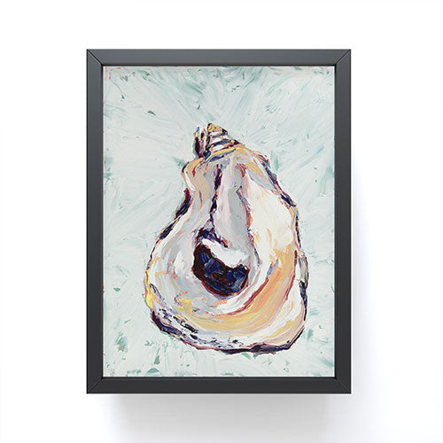 Magladry art studio Oyster shell Framed Mini Art Print