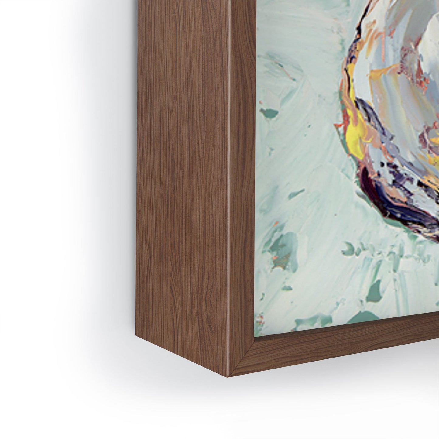 Magladry art studio Oyster shell Framed Mini Art Print